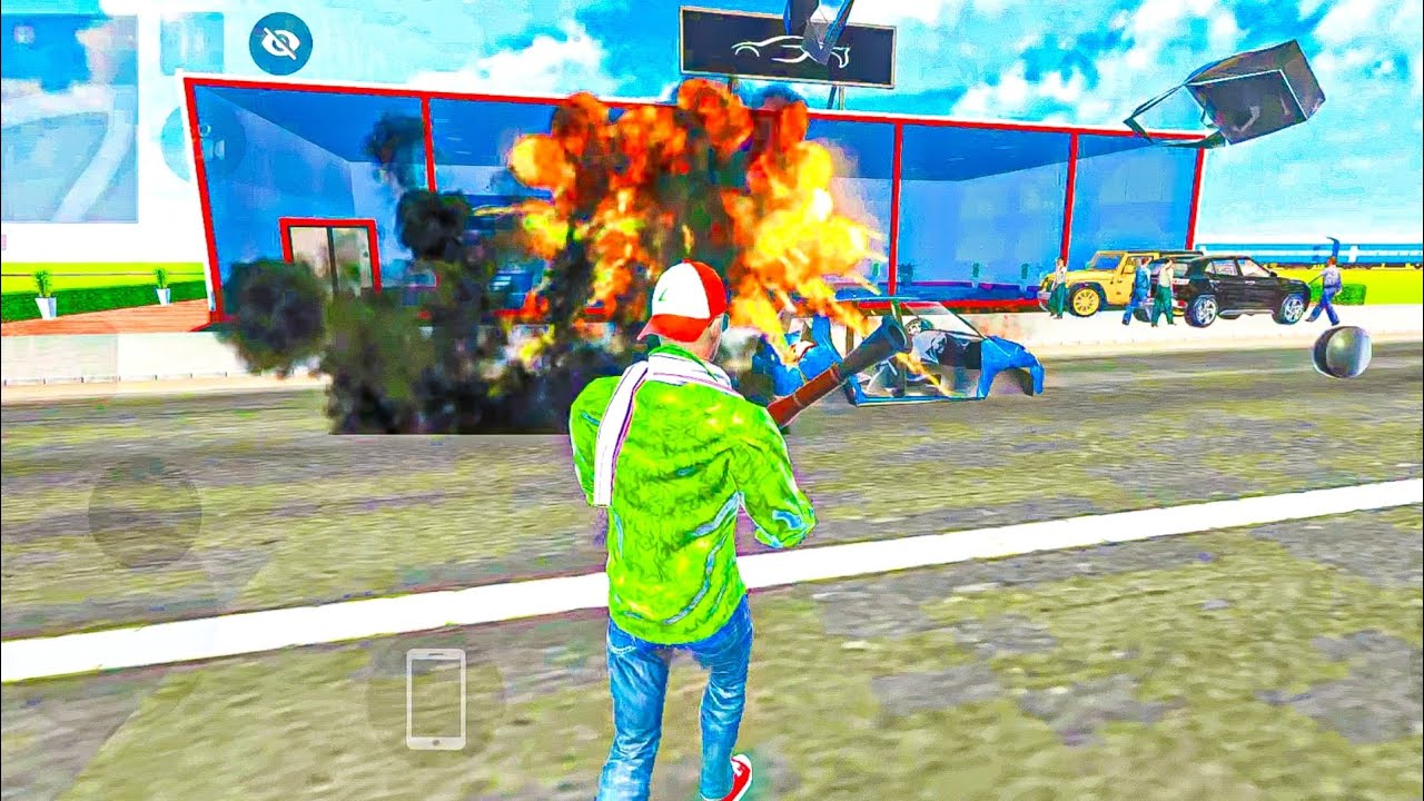 Jack Angry in Indian Theft Auto Simulator Live Stream