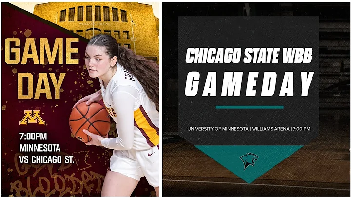 Minnesota vs Chicago State | NCAA Women's Basketba...