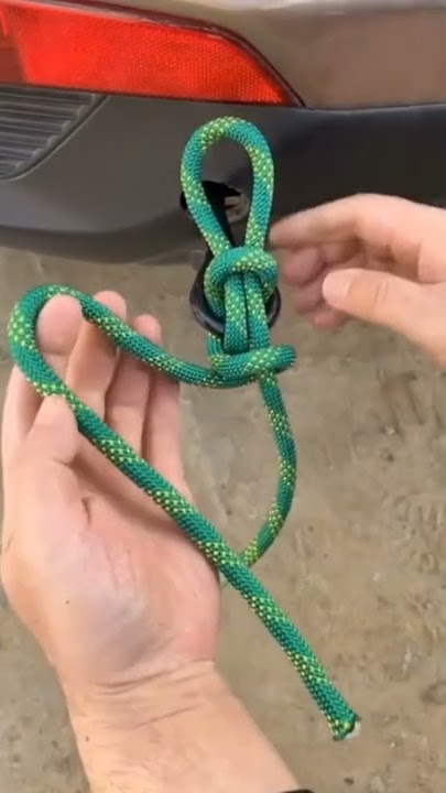 Cara Ikat Tali Untuk Tarik Mobil