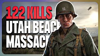 Utah Beach Massacre - 122 KILLS / M1 Garand  - Hell Let Loose 🪖🎖️💥