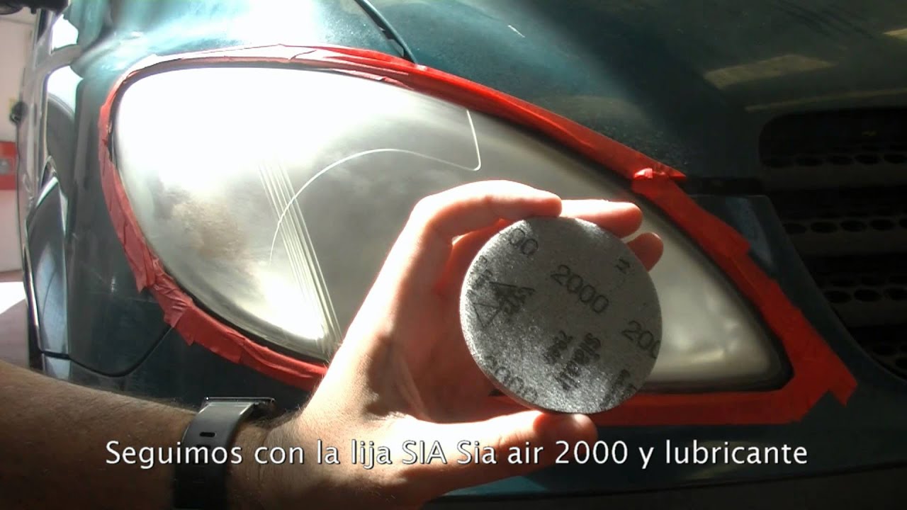 Lijas Para Pulir Faros