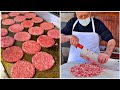 Burger making skill street food global sight