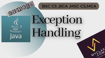 Exception Handling in Java (Malayalam) | Try, Catch, Finally, Throw & Throws Explained