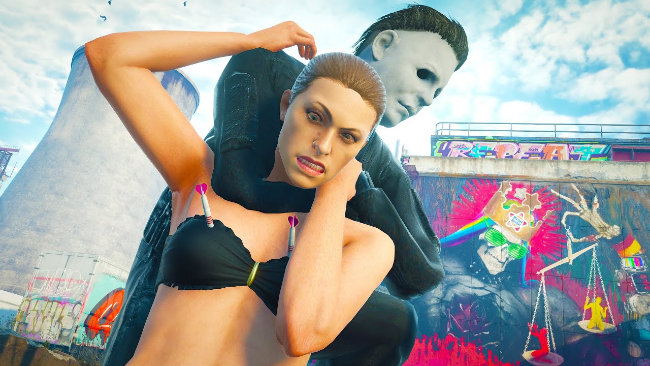 Hitman 3 Berlin Michael Myers Strangle Kills Saints