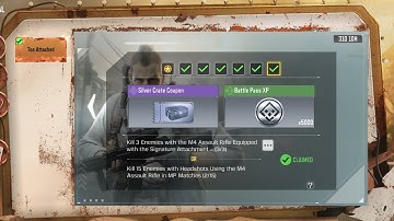 CODM • Kill 3 Enemies with the M4 Assault Rifle Equipped with the Signature Attachment 👀