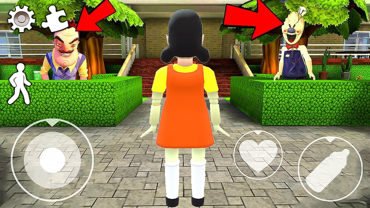 Смешные моменты в Rod VS Hello Neighbor || Эксперименты с Родом, сосед, эпизод 12