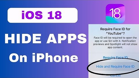 How To Hide Apps On iPhone iOS 18 | Quick Guide