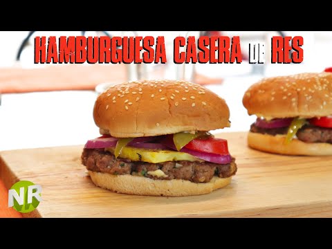 Hacer hamburguesas caseras