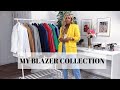 MY BLAZER COLLECTION 2020| THRIFTED BLAZER COLLECTION