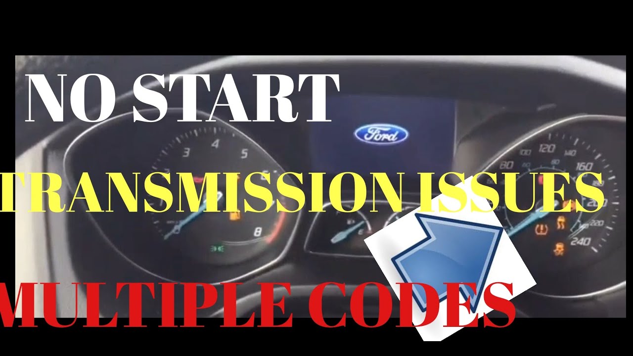 2011 FORD FOCUS- MULTIPLE TRANSMISSION CODES/ PROBLEMS/ SHIFTING ISSUES