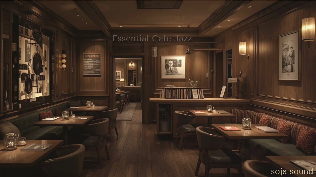 Essential Cafe Jazz ☕ – Calm & Minimal Jazz BGM for Everyday Focus | soja sound