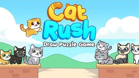 Cat Rush: Draw Puzzle Game (by CAT Studio) IOS Gameplay Video (HD)
