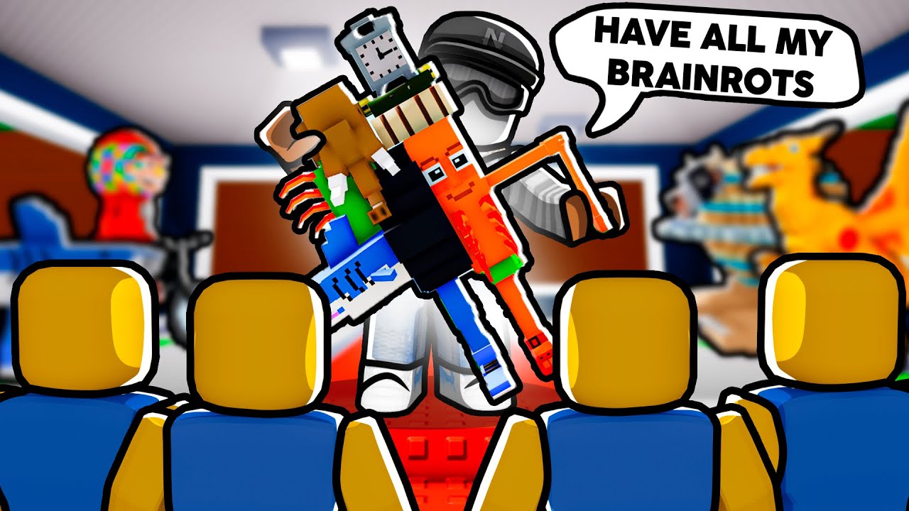 I Let EVERYBODY Steal My Brainrots...