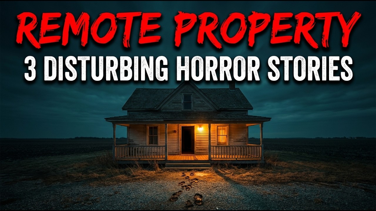 Horror Remote 3 Disturbing TRUE Horror Stories From a Remote Property - YouTube