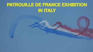 PATROUILLE DE FRANCE SHOW IN ITALY