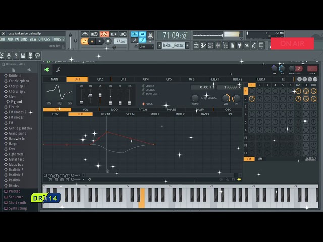 Instrumental FL Studio - TAKKAN BERPALING DARIMU (Elektrik Piano) class=