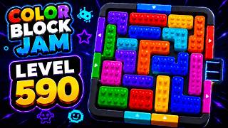 Color Block Jam Level 590 Walkthrough | Step by Step Solution