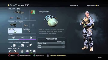 Call of Duty: Ghosts - AWESOME CLASS SETUP!! - SVU Marksman Rifle