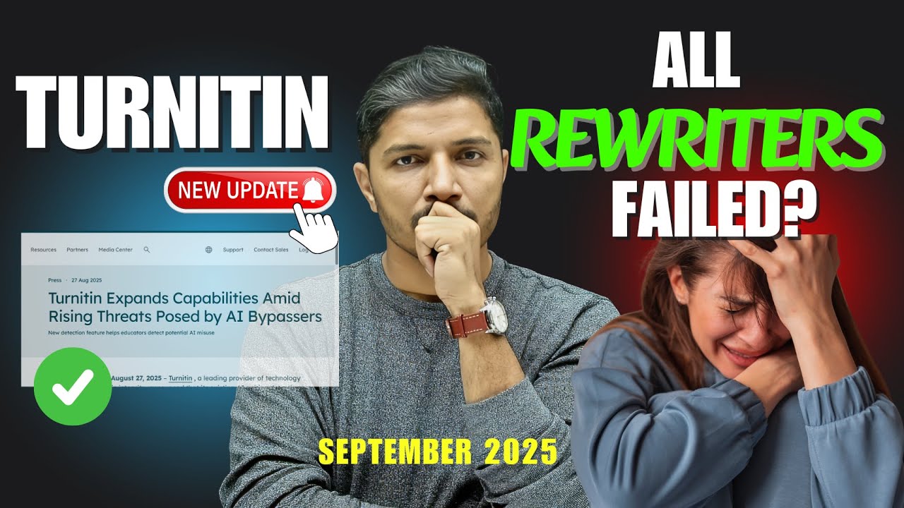 Turnitin 2025 Update: End of Rewriters & Humanizers? AI Detection Breakthrough