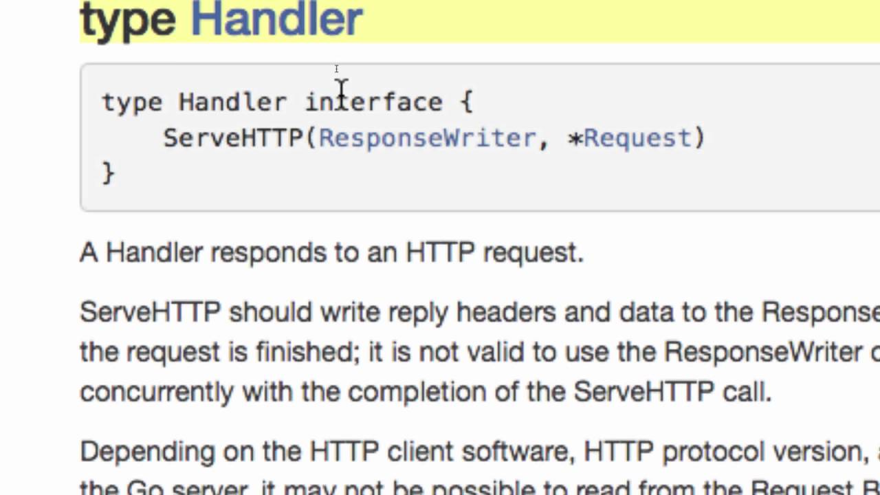 Golang Net HTTP Review