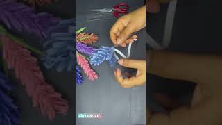 Easy paper flowers | home decor | paper craft | asiya hand craft asiyahandcraft paperflowers