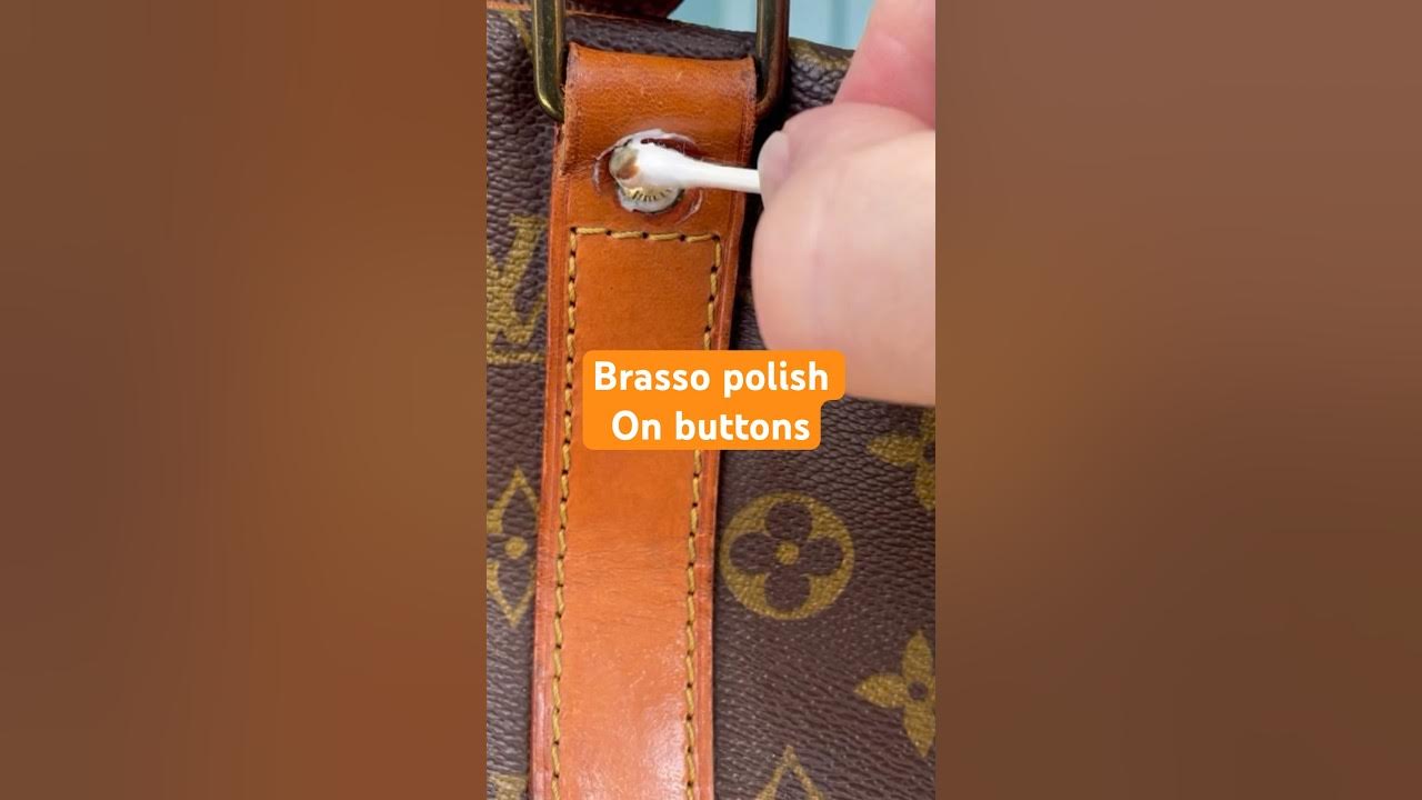 Clean and Polish Louis Vuitton Hardware Brasso cleaner 