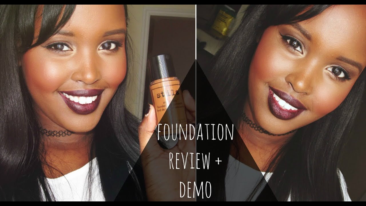 Stila Stay All Day Foundation Review Demo YouTube