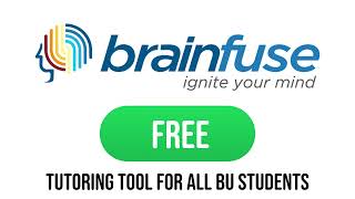 BU-Brainfuse Live Tutoring Resource