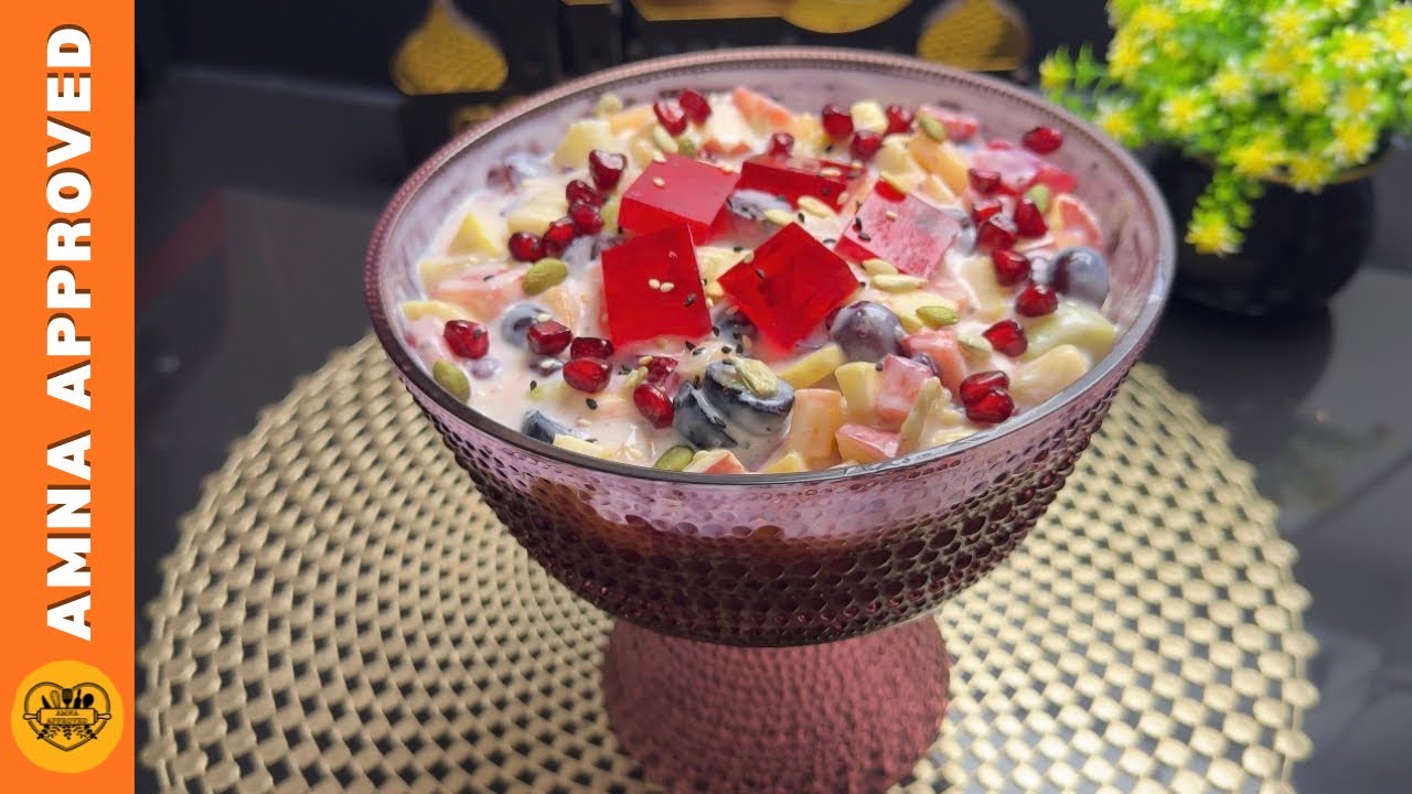Creamy Fruit Chaat 🍓 | Iftar Special | Day 6/30