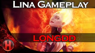 longdd Lina Gameplay Dota 2