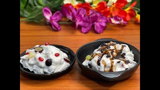 Creamy Fruit Chaat@RecipesFromNisha