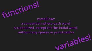 Basics of C++ Chapter 7 - Naming Conventions