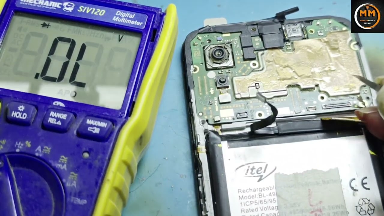 Itel s23 display light problem solution 👍✅