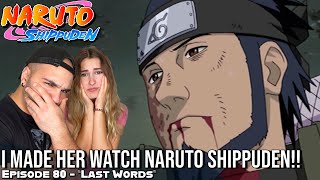 ASUMA'S LAST WORDS... Girlfriend's EMOTIONAL Reaction Naruto Shippuden Episode 80