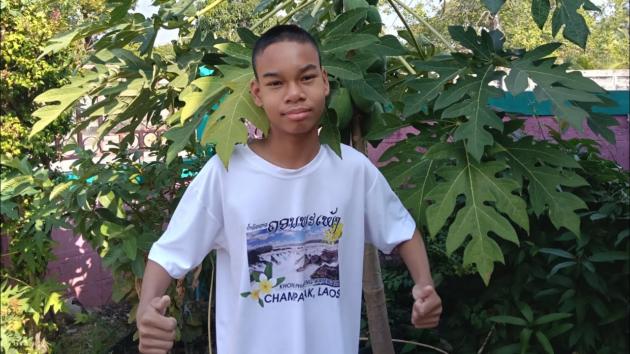 ชมสวนบ้านคุณแม่ #อุบลราชธานี 