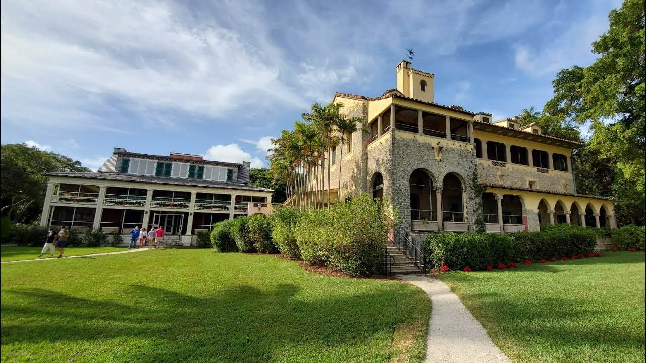 Deering Estate "Historic Holiday Decor Vintage Florida" tour YouTube
