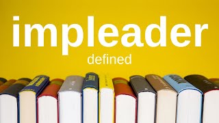 Details What is an Impleader (Civil Procedure) News