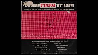 Vanguard STEREOLAB Test Record (1960)