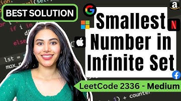 Smallest Number in Infinite Set #leetcode #leetcode75