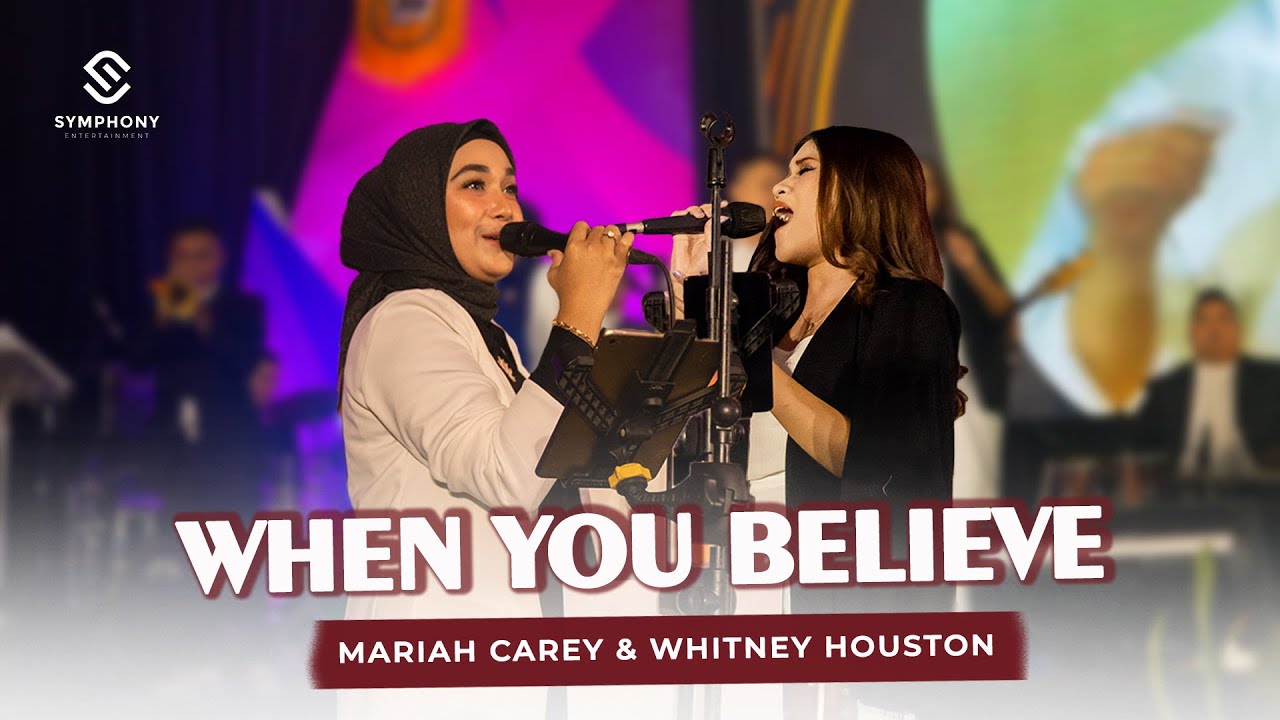 WHEN YOU BELIEVE MARIAH CAREY AND WHITNEY HOUSTON LIVE COVER When you believe mariah carey and whitney houston live cover