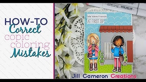 How-to Correct Copic Coloring Mistakes
