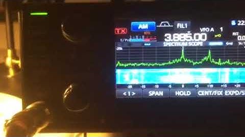 Bauer 707 Received at KK4TVR