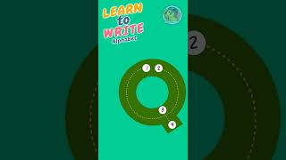 How to Write The Alphabet Letters - ABCD
