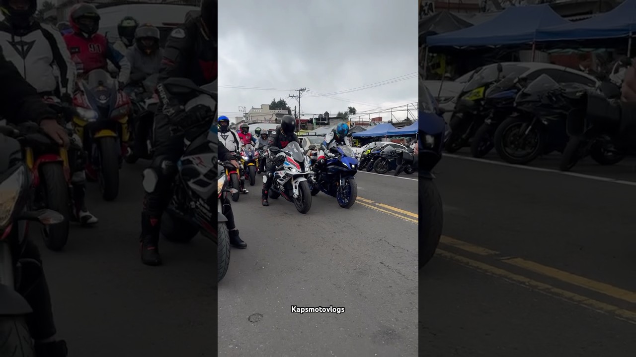 BMW S1000RR vs YAMAHA R6 🔥 Sound comparison | Public Reactions 😱 