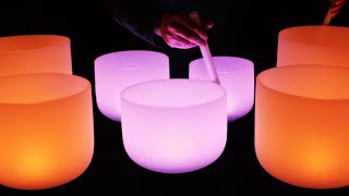 432Hz Crystal Bowl Sound Bath  ULTRA RELAXING  Sleep Meditation Deep Healing