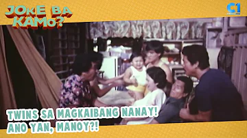 Twins sa magkaibang nanay?! Ano yan Manoy?! | Public Enemy No. 2: Maraming Number Two | Joke Ba Kamo