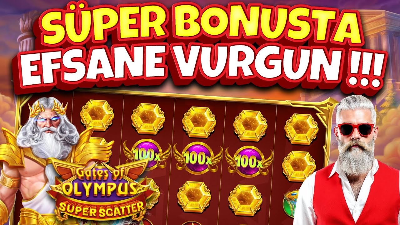 SLOT OYUNLARI  🌟 GATES OF OLYMPUS SUPER SCATTER 🌟 SÜPER BONUSTA EFSANE VURGUN !!! 