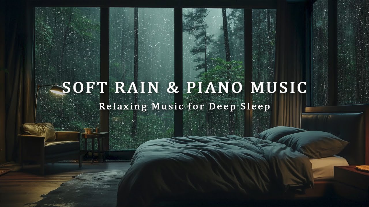 Relaxing Sleep Music + Insomnia - Rain Sounds for Stress Relief ...