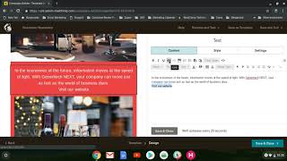 Adding a Text Hyperlink to your MailChimp Email Template