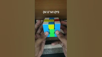 4 DOT PATTERN IN 3X3 RUBIK